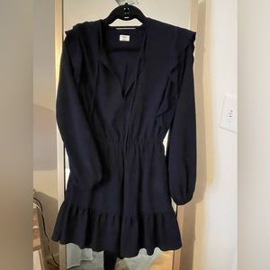 Aritzia Navy blue dress